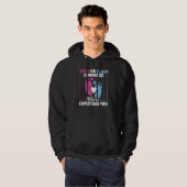 Gender Reveal Quote for Gender Reveal Twin Parents Hoodie (Vorne ganz)
