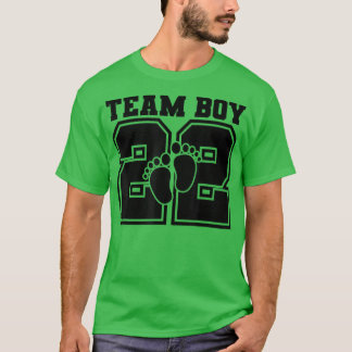 Gender Reveal Team Boy 2022 Matching Baby Party Bl T-Shirt