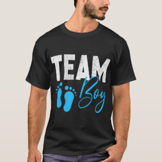 Gender Reveal Team Boy Blue T-Shirt