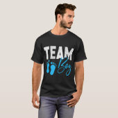 Gender Reveal Team Boy Blue T-Shirt (Vorne ganz)