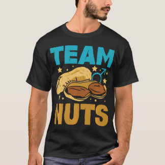 Gender Reveal Team Boy Nuts T-Shirt
