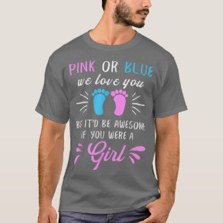 Gender Reveal Team Girl552 T-Shirt