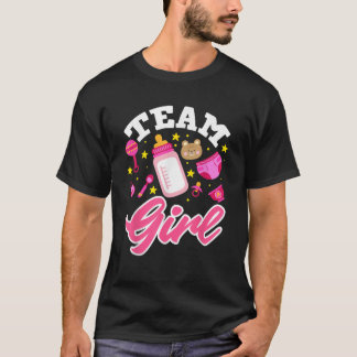 Gender Reveal Team Girl T-Shirt