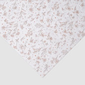 Gender Reveal Tissue Paper - Boho Floral Seidenpapier (Detail)