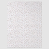 Gender Reveal Tissue Paper - Boho Floral Seidenpapier (Vorderseite)