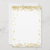 Gender Reveal Twinkle Little Star Baby Shower Einladung (Rückseite)