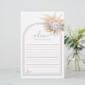 Gender ReveaPampas Grass Ratschläge für die Mama a (Stehend Vorderseite)