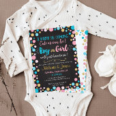 Gender Reveve Invitation Baby Shower Boy oder Mädc Einladung