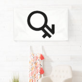 Gender-Symbol Banner (Insitu)