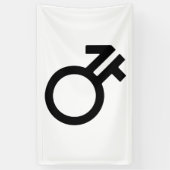 Gender-Symbol Banner (Vertikal)