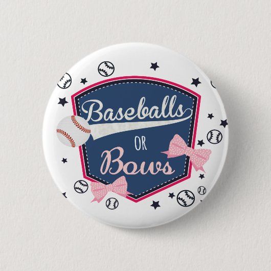 Genderdarstellung im Baseball oder bei Missbildung Button (Vorderseite)