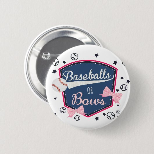 Genderdarstellung im Baseball oder bei Missbildung Button (Vorne & Hinten)