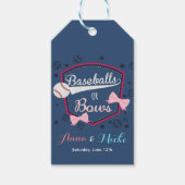 Genderdarstellung im Baseball oder bei Missbildung Geschenkanhänger (Vorderseite)