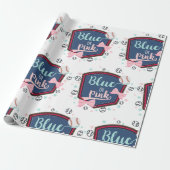 Genderdarstellung im Baseball oder bei Missbildung Geschenkpapier (Ungerollt)