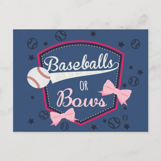 Genderdarstellung im Baseball oder bei Missbildung Postkarte (Vorderseite)