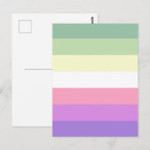 Genderfae Pride Flag  Postkarte (Vorne/Hinten)