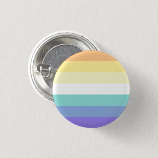 Genderfaun Pride Flag Abzeichen Button (Vorne & Hinten)