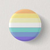 Genderfaun Pride Flag Abzeichen Button (Vorderseite)