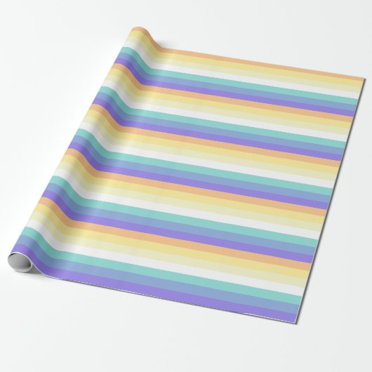 Genderfaun Pride Flag Geschenkpapier (Ungerollt)