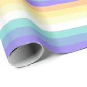 Genderfaun Pride Flag Geschenkpapier (Rolleneckpunkt)