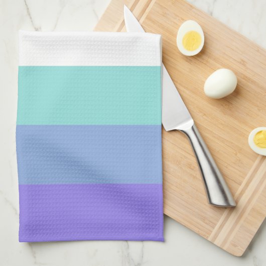 Genderfaun Pride Flag  Geschirrtuch (Viertel Falte)