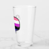 Genderfluid, ängstlich, aber stolz glas (Links)