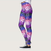 Genderfluid Dragon Damask - Genderfluid-Stolperfla Leggings (Links)