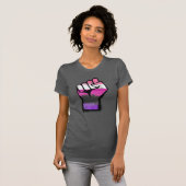 Genderfluid-Faust T-Shirt (Vorne ganz)