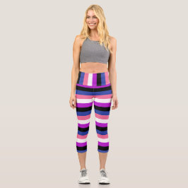 Genderfluid-Flag Capris