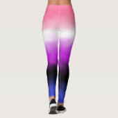 Genderfluid Flag Leggings (Rückseite)