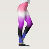 Genderfluid Flag Leggings (Rechts)