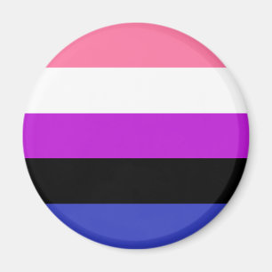 Genderfluid Flag LGBT Magnet