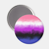 Genderfluid Flag Magnet (Vorderseite/Rückseite)