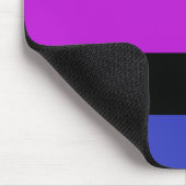 Genderfluid-Flag Mousepad (Ecke)