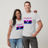 Genderfluid-Flag-Trans-Symbol T-Shirt (Unisex)