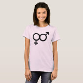 GENDERFLUID-FLAGSYMBOL-T - Shirt (Vorne ganz)