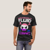 Genderfluid Gang Skull Trendy Cute Genderfluid Non T-Shirt (Vorne ganz)