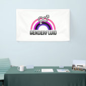 Genderfluid Gender Symbol Banner (Messeveranstaltung)