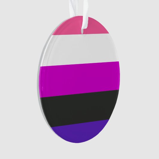 Genderfluid Ornament (Vorderseite)