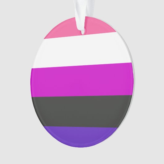 Genderfluid Ornament (Vorderseite)