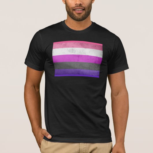 GENDERFLUID PRIDE FLAG T-Shirt (Vorderseite)