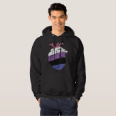 Genderfluid Pride Heart Flag Hoodie (Vorne ganz)