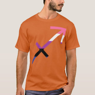 Genderfluid Sagittarius T-Shirt