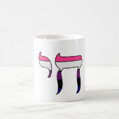 Genderfluid-Stolz-Flagge Chai Kaffeetasse (Mittel)