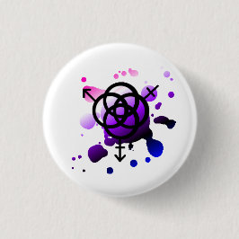 Genderfluid Stolz-Knotenknopf Button