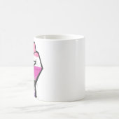 Genderfluid Stolzfaust Kaffeetasse (Mittel)