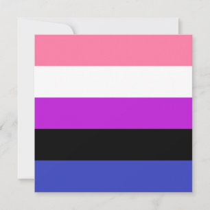 Genderfluid-Strichflagge