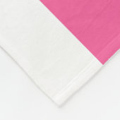 Genderfluid-Strichflagge Fleecedecke (Ecke)