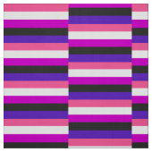 Genderfluid-Strichflagge Stoff (Muster)