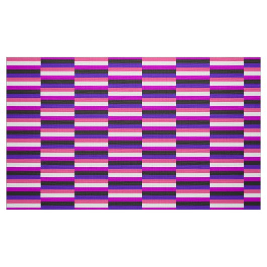 Genderfluid-Strichflagge Stoff (Fat Quarter (45,7 x 55,9 cm))